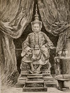 柬埔寨国王诺罗敦 作者 不明